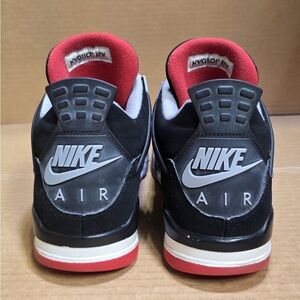 Men’s Bred Jordan 4 size